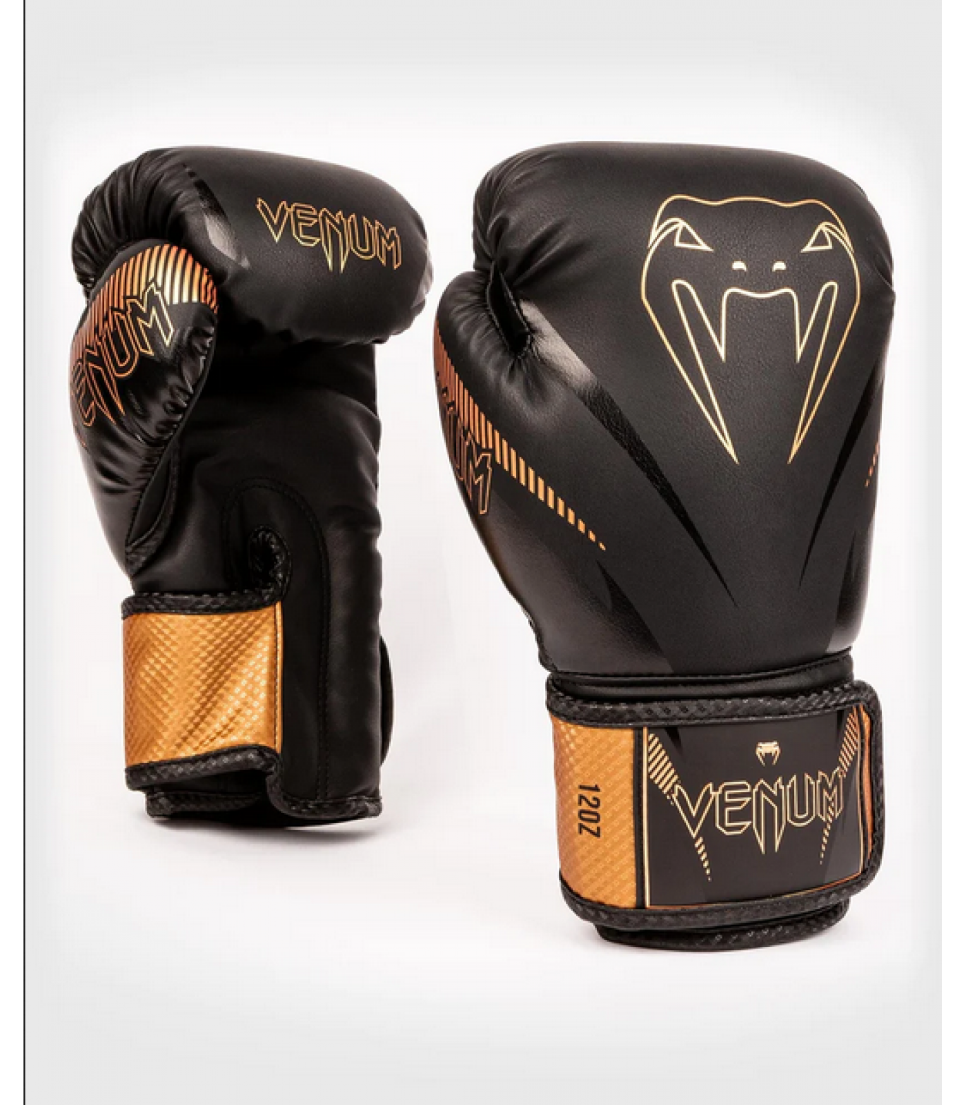 Боксови Ръкавици - Venum Impact Boxing Gloves - Black/Bronze​